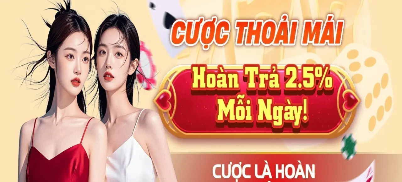 Hoàn trả cược 2,5% mỗi ngày tại Au8805 com